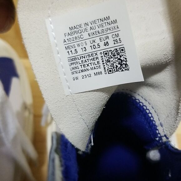 CHUCK TAYLOR ALL STAR CRUISE HIGH 'WHITE BLUE' Mens 11.5, Wmn's 13 - Picture 5 of 8